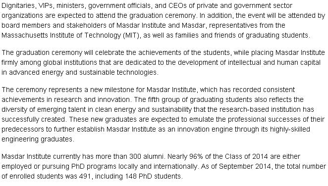 17 Masdar Institute to Celebrate Fifth Commencement Ceremony on 26 May - Coverage Report_Page_40_Image_0002